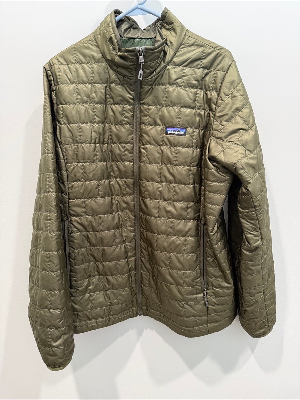Patagonia Olive Green women’s Nano- Puffer Jacket